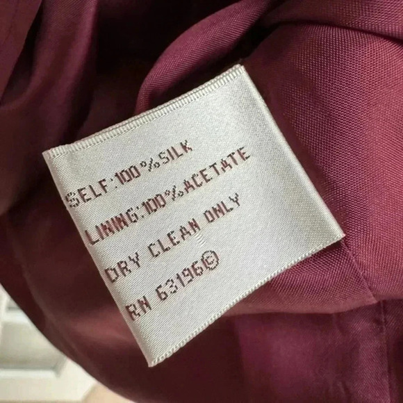 Anthropologie | Suzi Chin | 100% Silk Bohemian Dress Size 10 Medium M - Picture 8 of 9